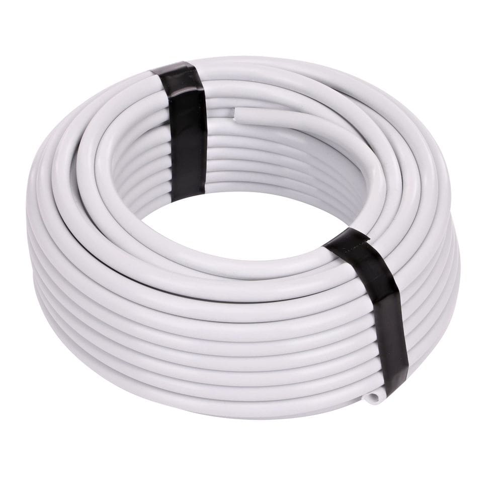 Tubo de abastecimento de irrigação por gotejamento Raindrip R255DT 50 pés branco