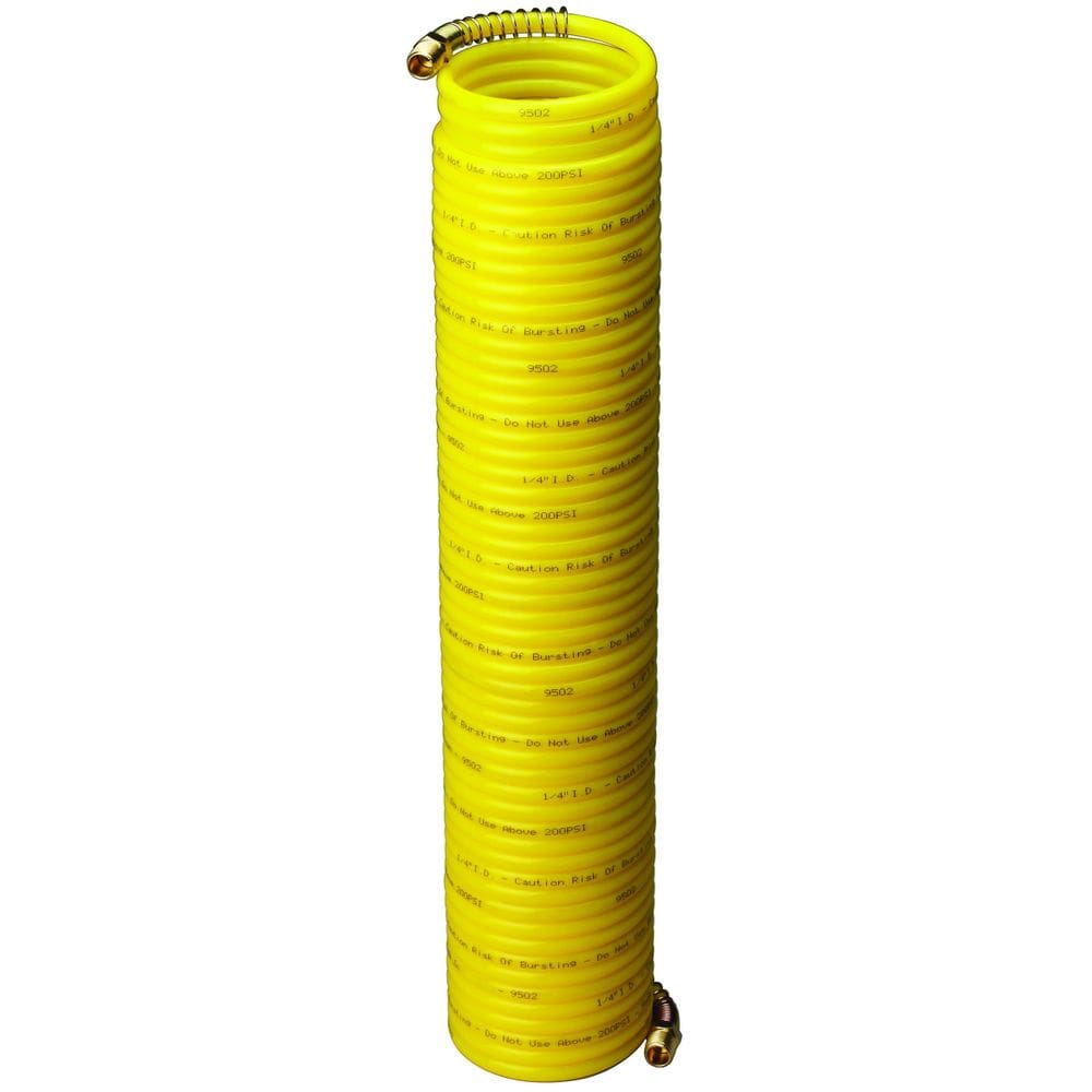 Mangueira de recuo de nylon Plews Amflo 1/4” x 15 m enrolada amarela