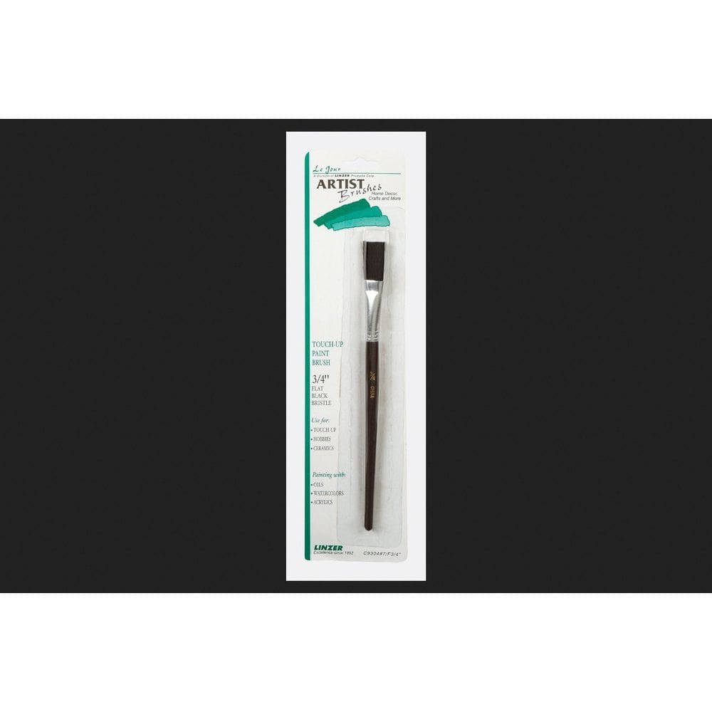 Pincel de pintura Linzer Flat Black Bristle 1,9 cm 3/4”