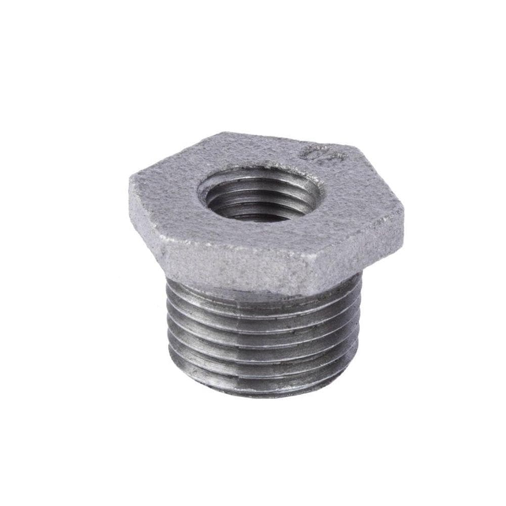 Bucha hexagonal LDR Industries preta 5x2 cm
