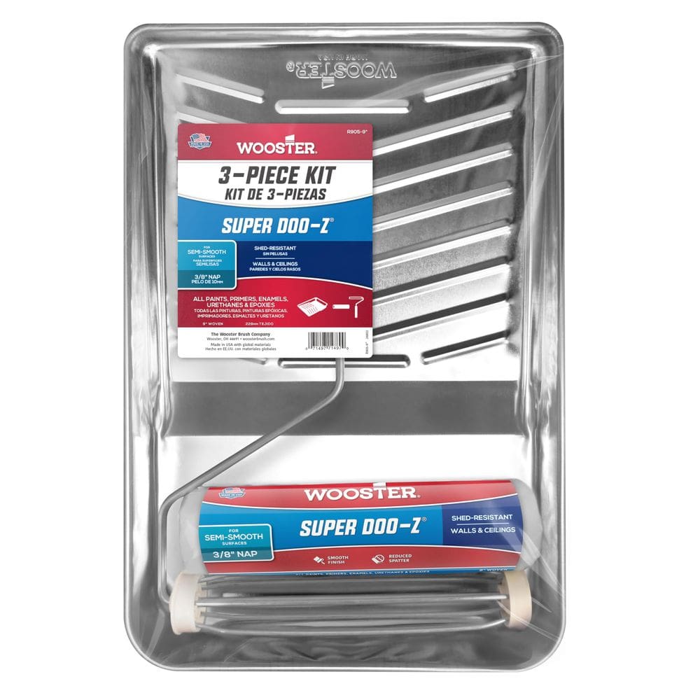 Kit de rolos Wooster Brush R905-9 Super Doo-Z 9 cm Nap 0,95L