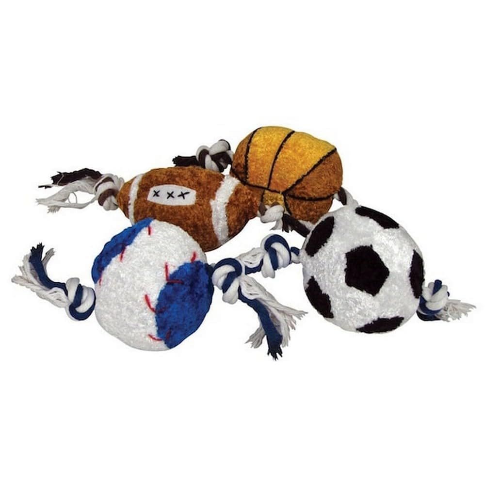 Bola esportiva Pet Toy Boss Pet Plush Rope 38 cm