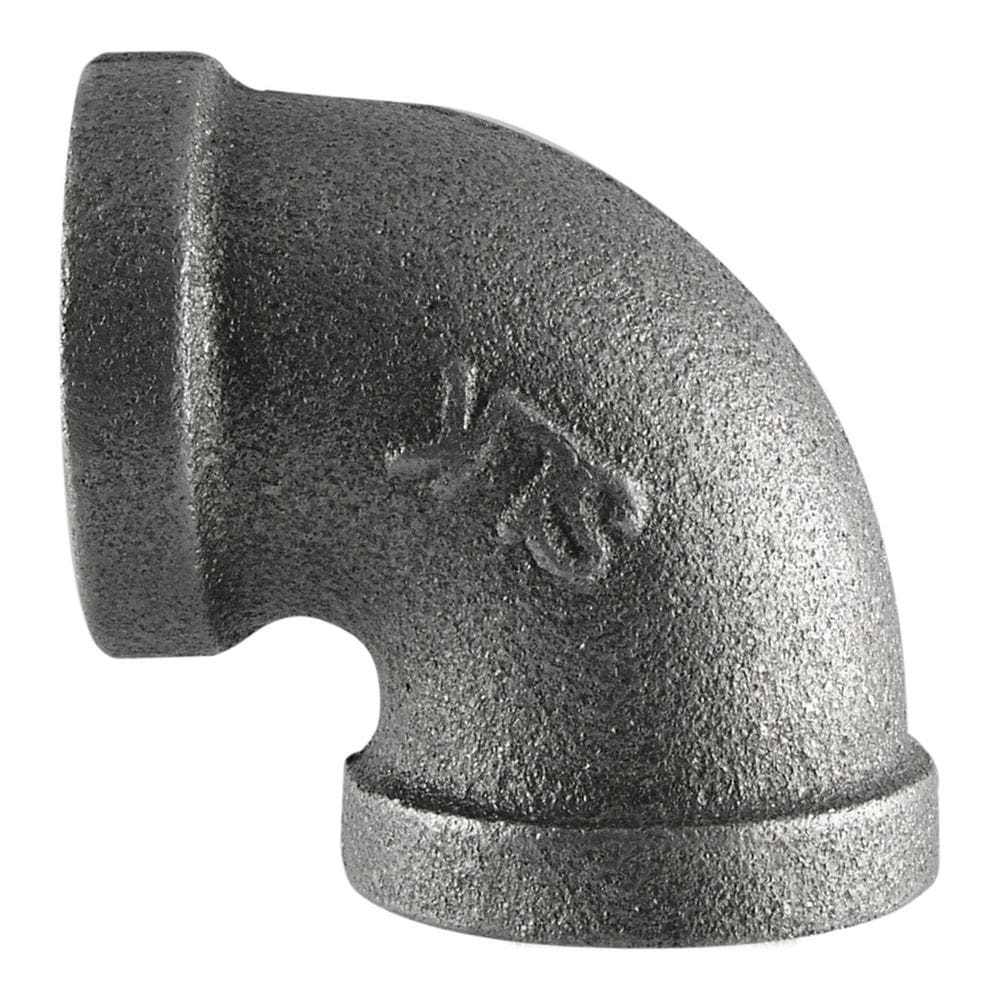 Encaixe de tubulação de mangueira LDR Industries 90º Elbow Black 0.13”