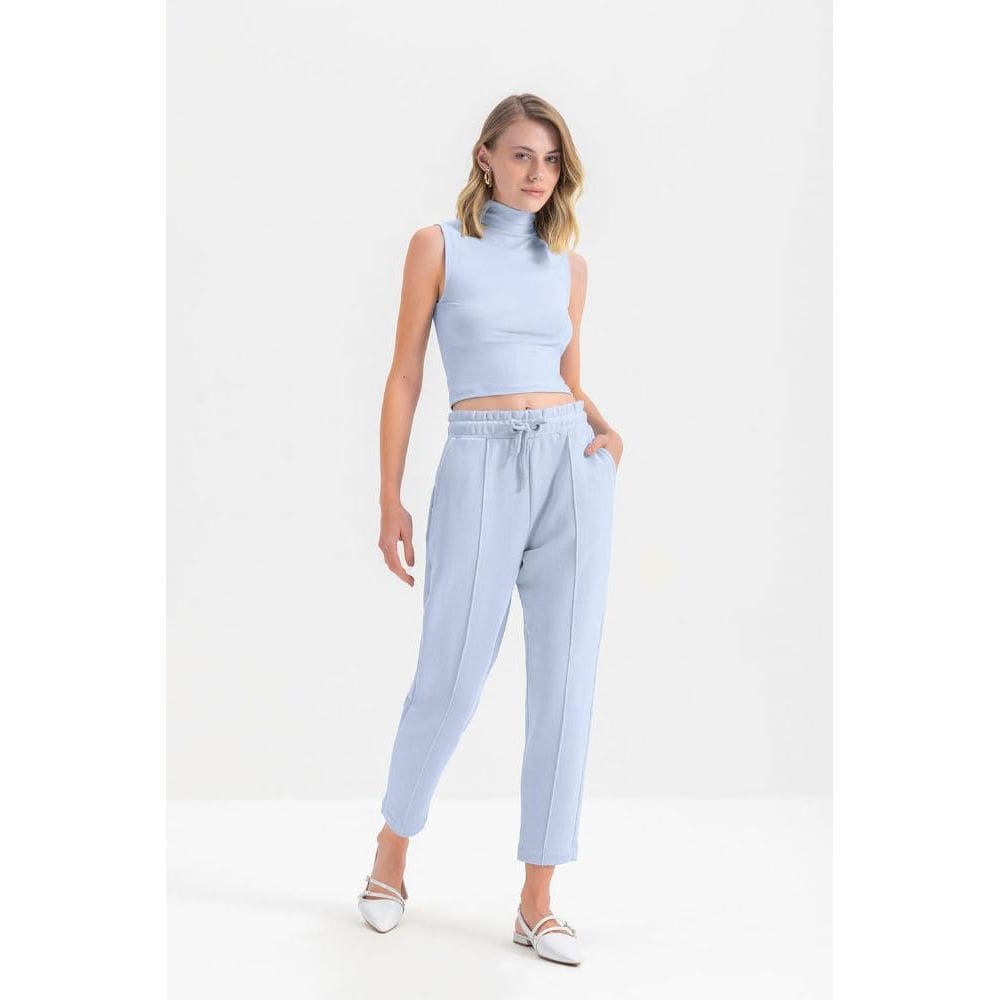 Calça feminina em moletom essendi P