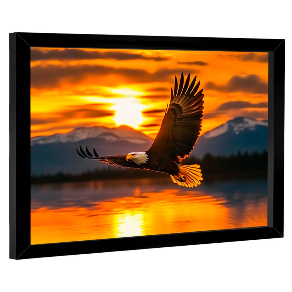 Quadro Decorativo Majestosa Águia Variação