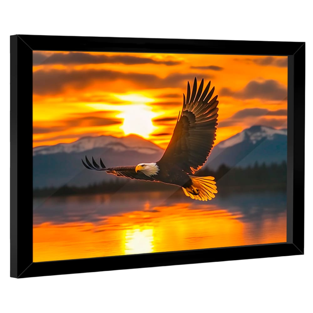 Quadro Decorativo Majestosa Águia Variação