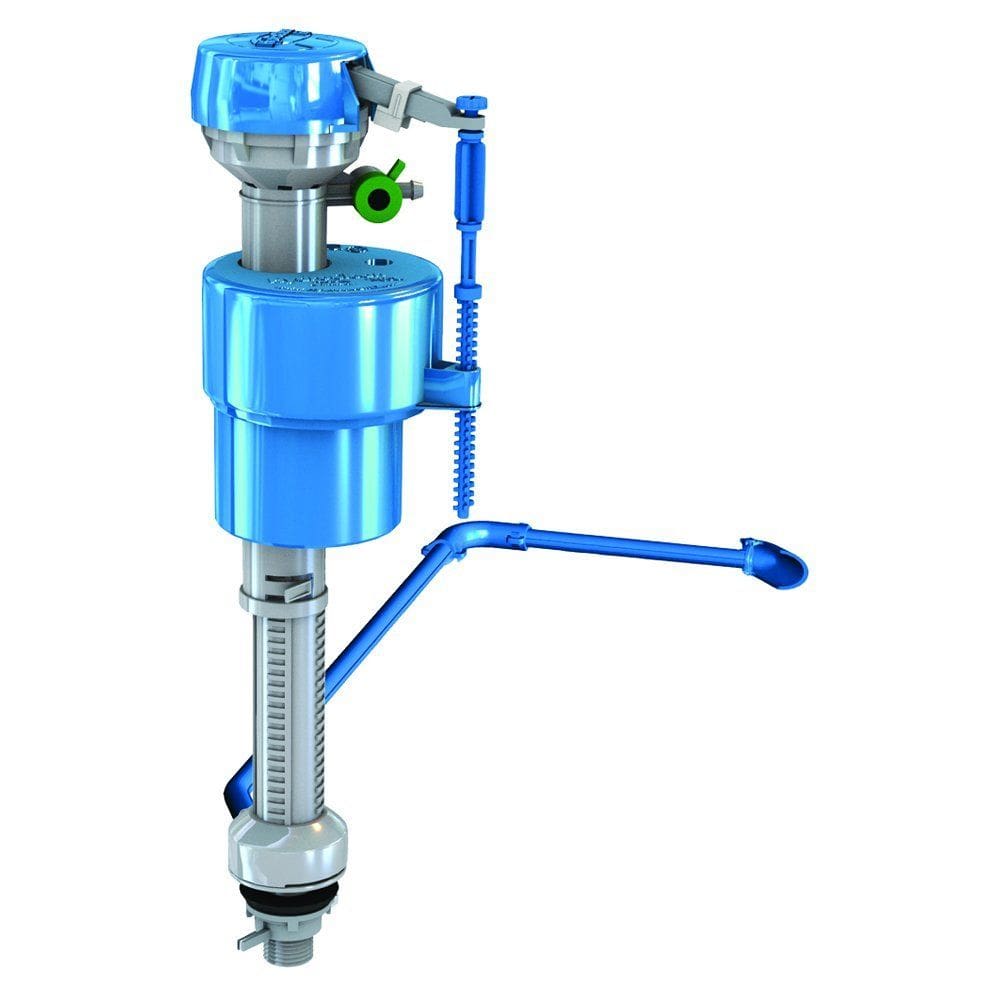 Kit de reparo de válvula de enchimento de vaso sanitário Danco HC660, pacote com 1, azul branco