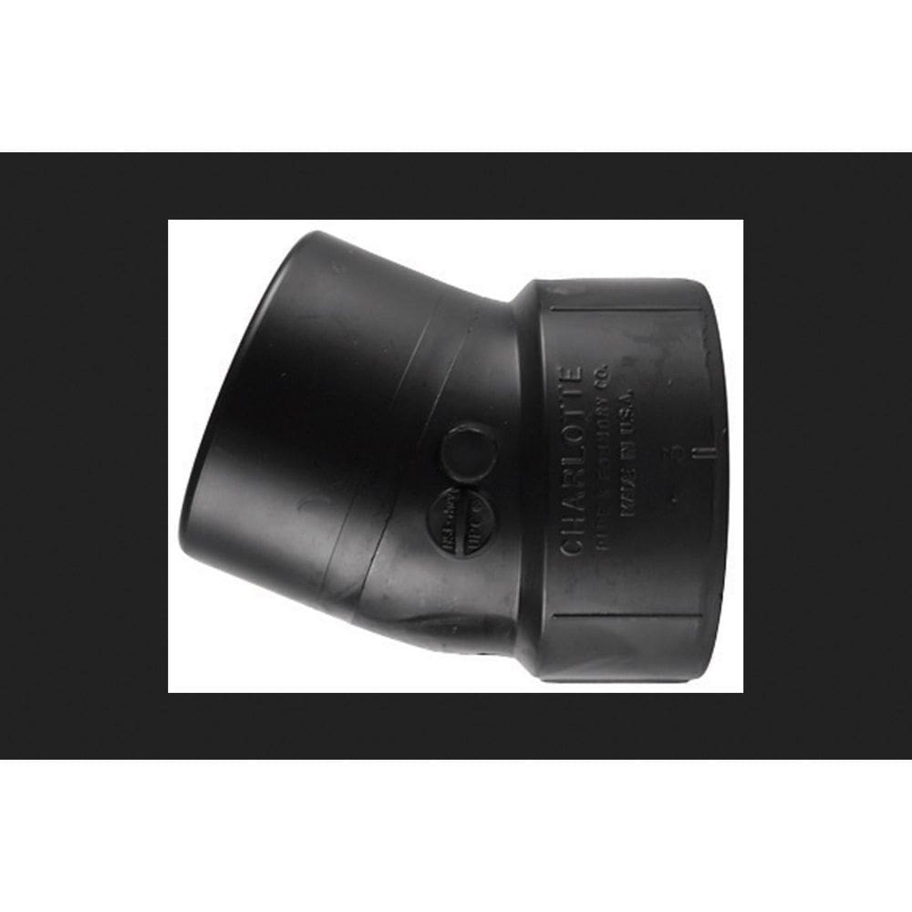 Tubo ABS Elbow Charlotte de 4” Hub x Slip