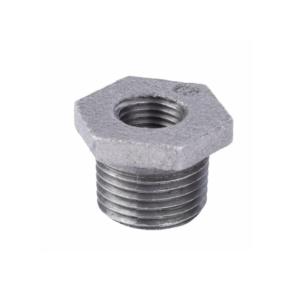 Bucha hexagonal LDR Industries preta 0,5x0,13 cm