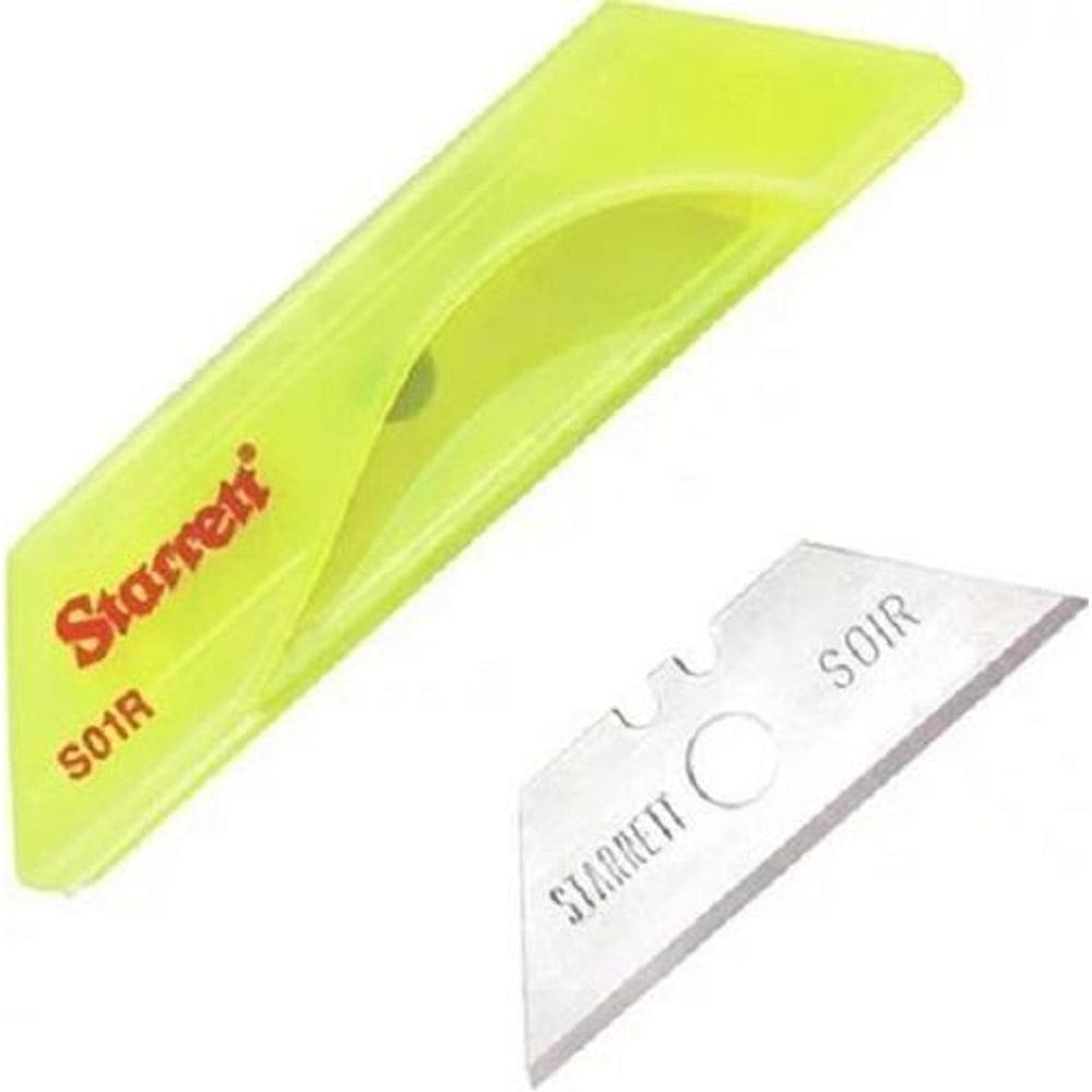 Lamina De Estilete Trapezoidal Starrett Ks01R Com 10 Laminas