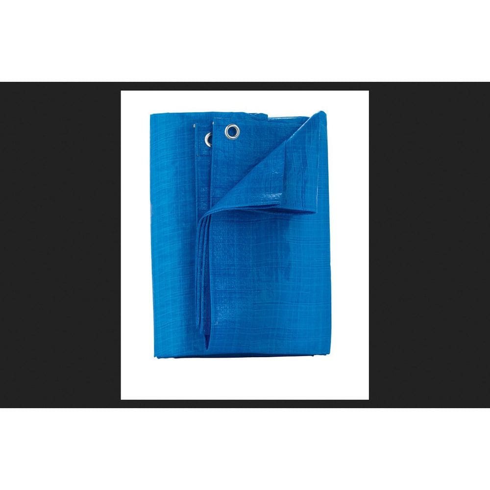 Lona HOME PLUS 284x345 cm, azul claro, poliéster, 4 mil