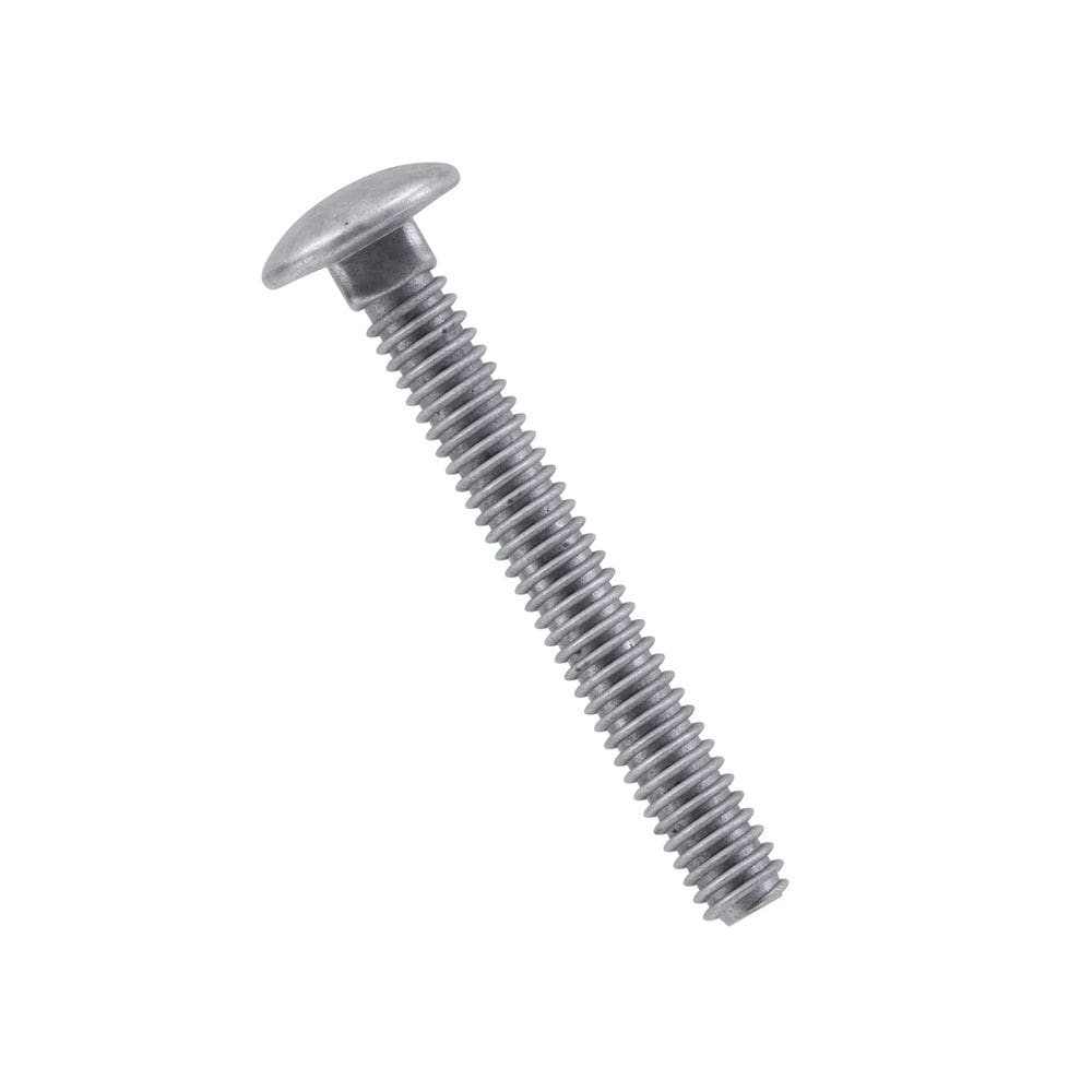 Parafuso de transporte Hillman Group galvanizado 6 mm x 2,5 cm 100 unidades