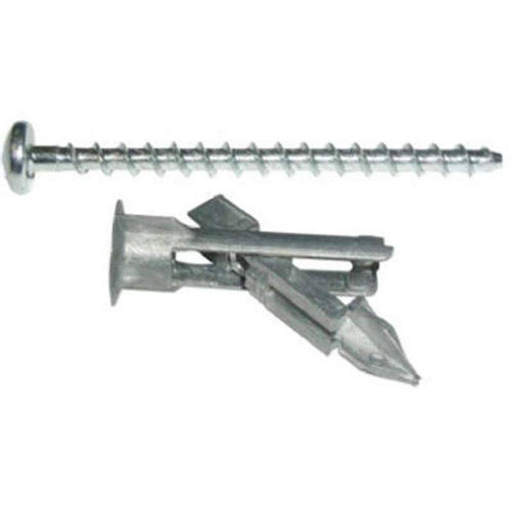 Kit de parafusos Hillman 41444 Zip Toggles, pacote com 10
