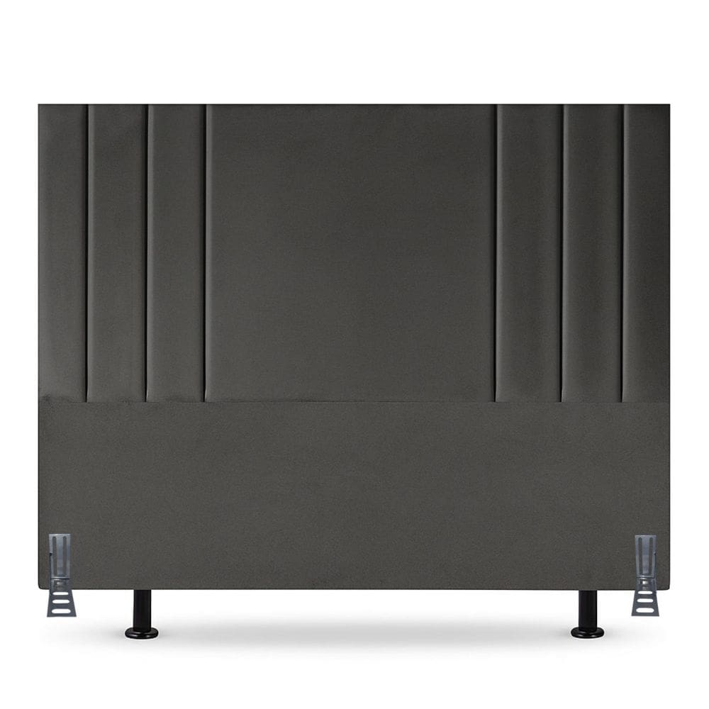 Cabeceira Solteiro Estofada 90 cm Suede Frame Cama Box