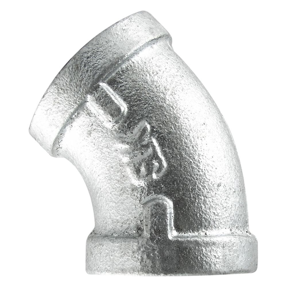 Cotovelo galvanizado de 45 graus LDR Industries 1-1/4”