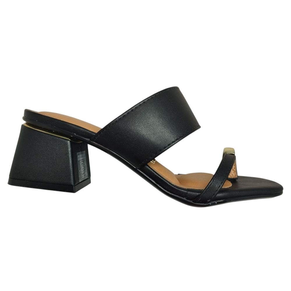 Tamanco Feminino Salto Bloco Dedo Vizzano Off 6428.148