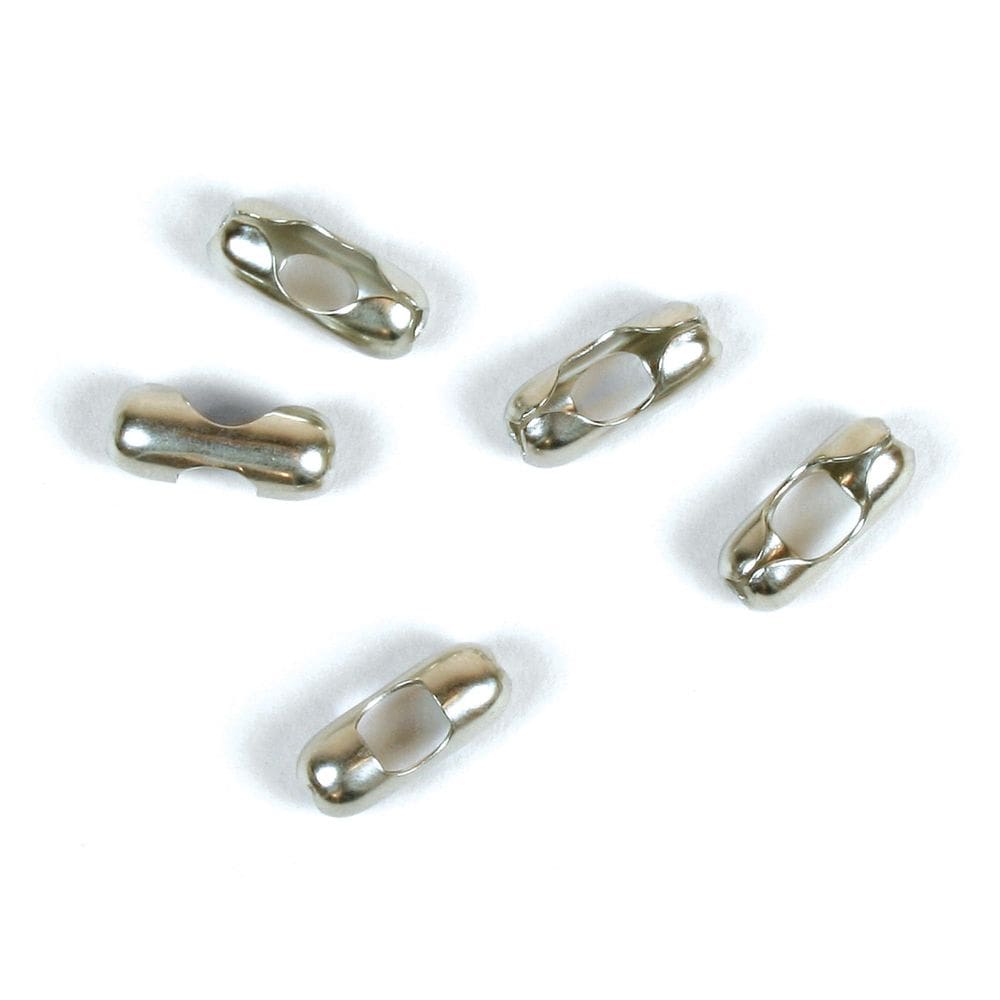 Conector de corrente Jandorf 60358 Nickel Metal, pacote com 5