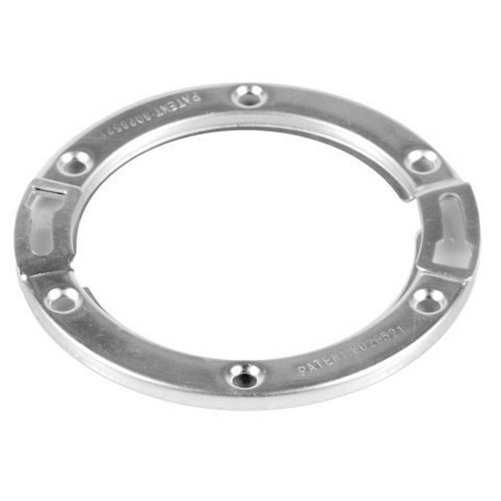Kit de flange de vaso sanitário Oatey Moss Bay em aço galvanizado