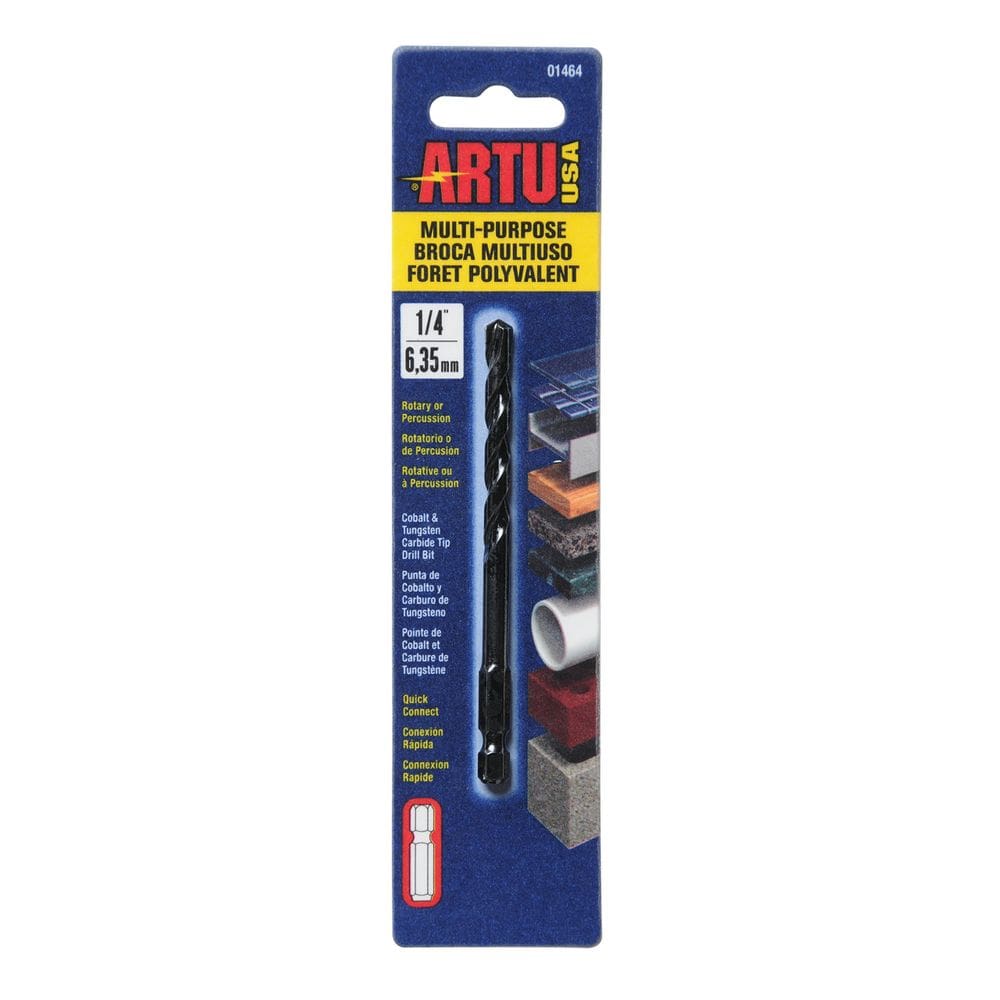 Broca ARTU-USA 1/4” de conexão rápida multiuso