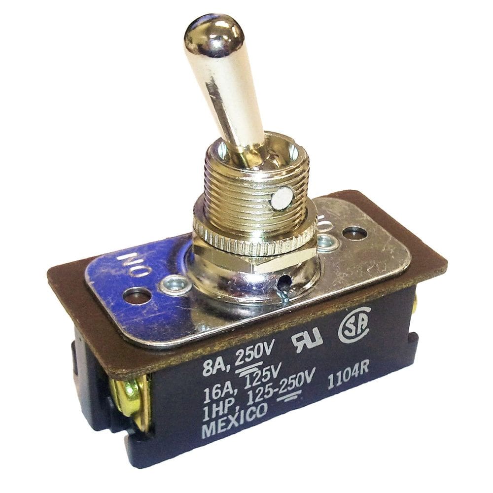 Interruptor de alternância Jandorf 61170 DPST On/Off Silver