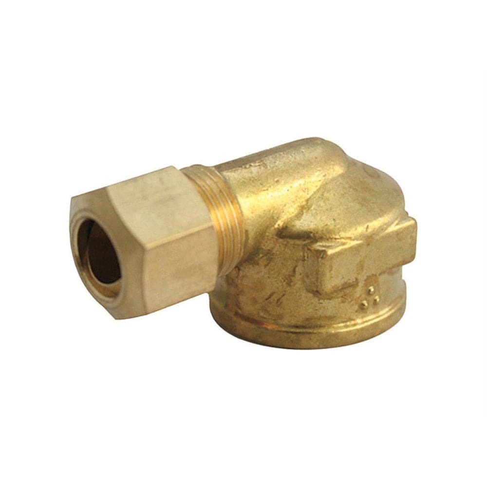 Encaixe de tubulação de mangueira JMF Comp Elbow 3/8x1/4 FPT LF