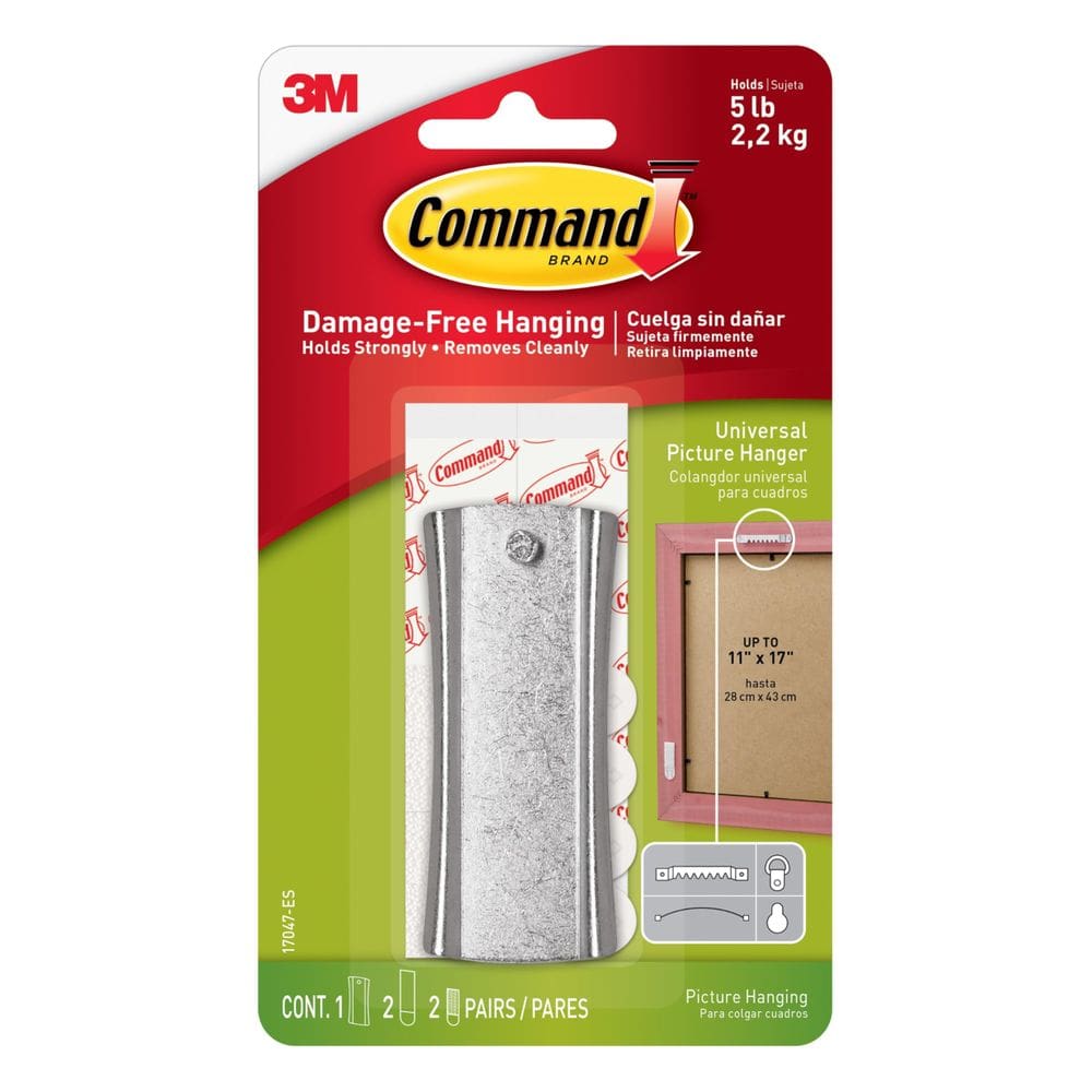 Conjunto universal sem danos Picture Hanger Command de 5 lb