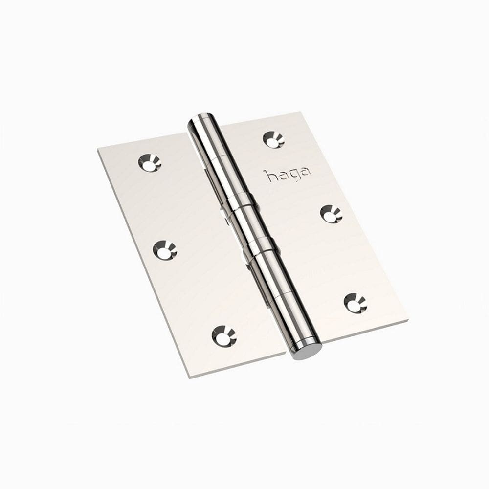 Kit 3 Dobradiças Haga 3½x3 Pino Chato Com Anel - 5745