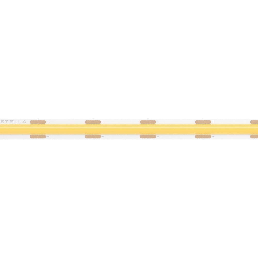 Fita De Led Stella Cob All Light Evo Com 5 Metros Alto Irc 90 10w 12v 3000k - Luz Amarela