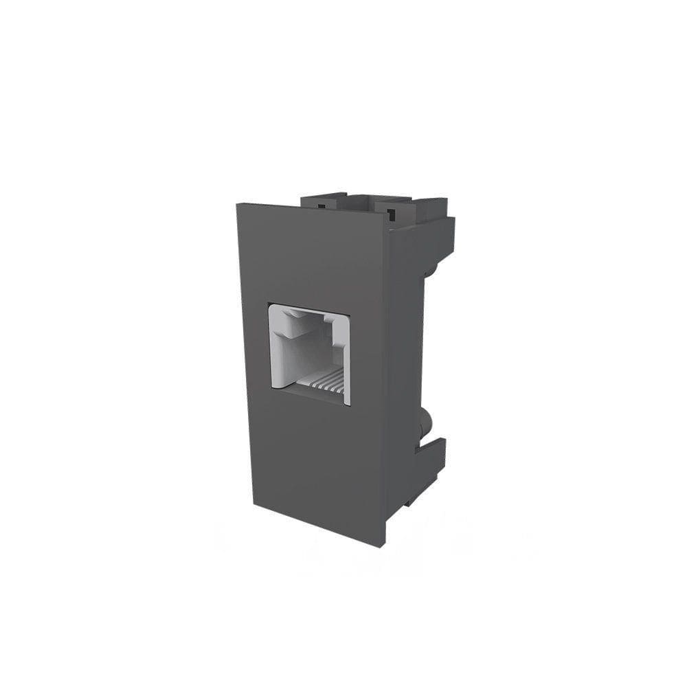 Módulo Tomada Para Telefone Fame Habitat Onix Rj11 4 Vias Onix