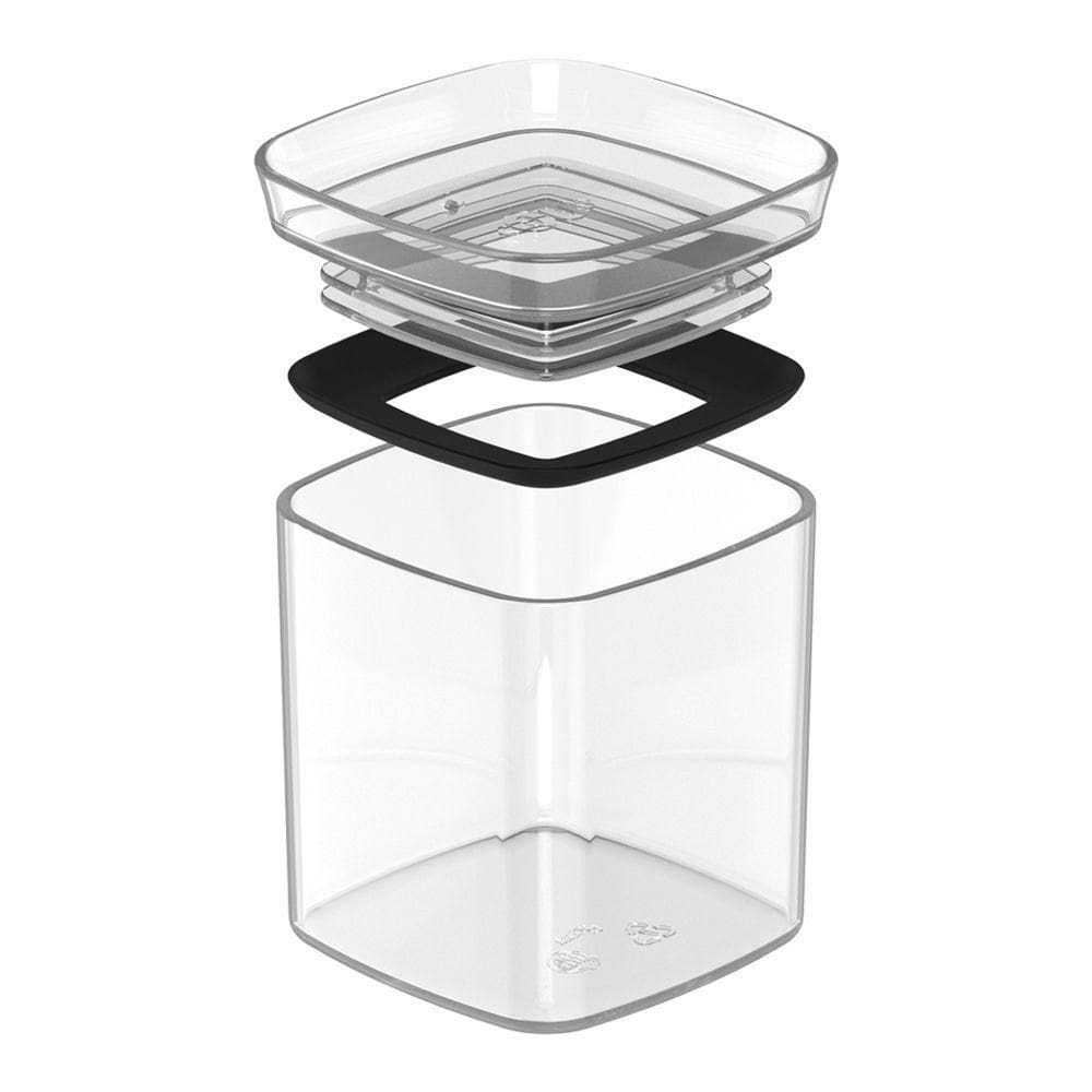 Conjunto Elegante De 6 Potes Herméticos Para Temperos - Organização E Frescor Na Cozinha