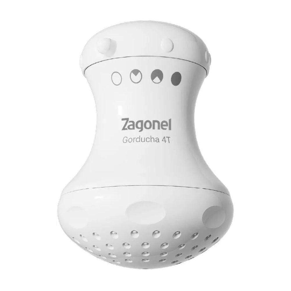 Chuveiro Elétrico Zagonel Gorducha 4 Temperaturas Branco 5700w 220V