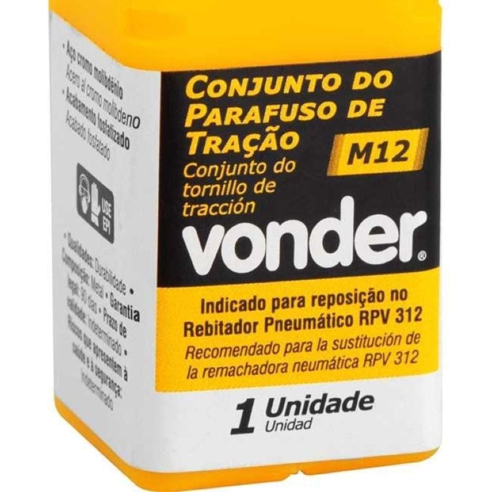 Conjunto Do Parafuso De Tração M12 Para Rpv312 Vonder