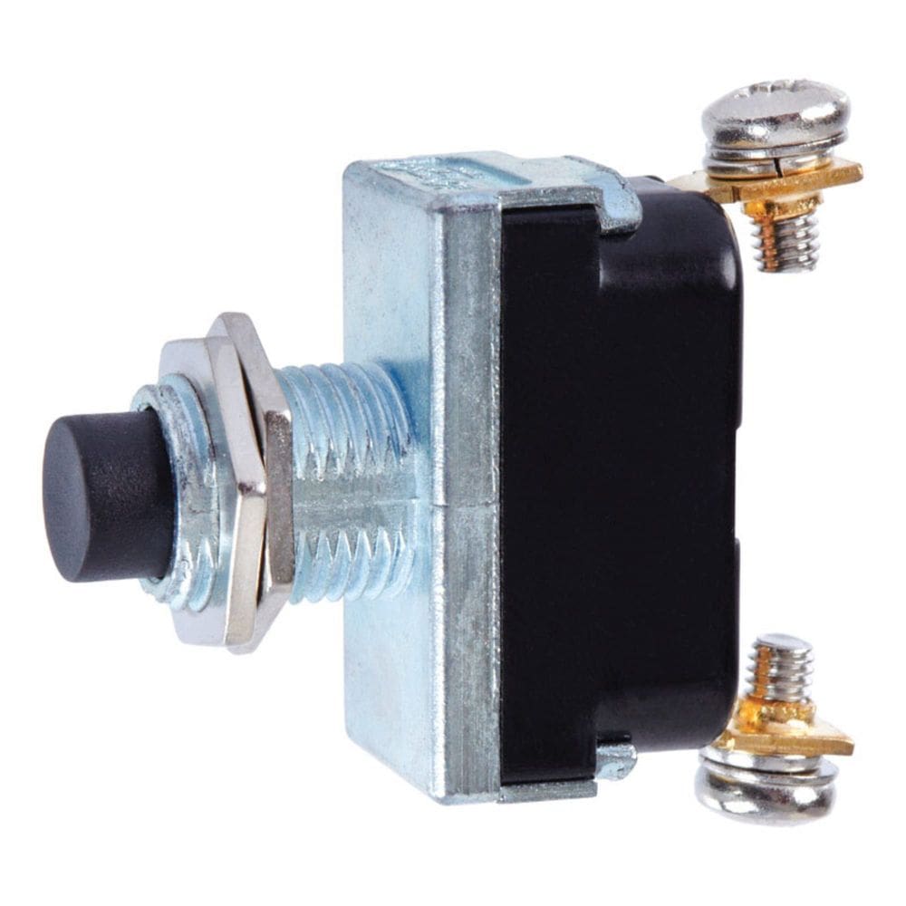 Interruptor eletrônico com botão de pressão Jandorf 61123 preto