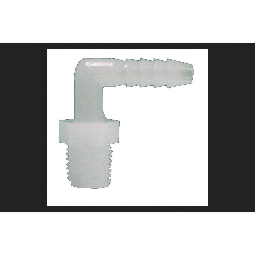 Encaixe de tubulação de mangueira Watts ELBOW 1 polegada MPT x 1/2 polegada Barb Nylon