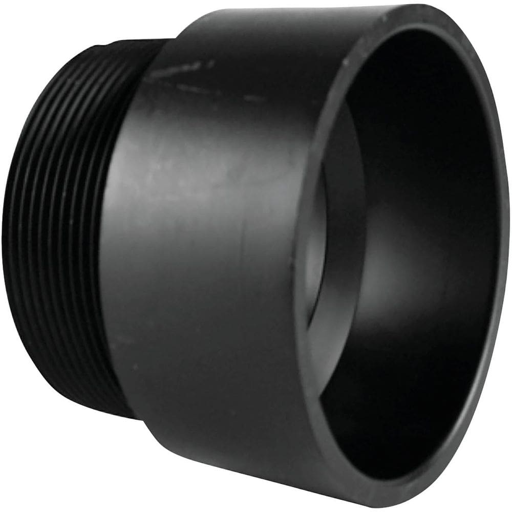 Adaptador de Tubo Charlotte Pipe ABS DWV 3” HXMPT Preto