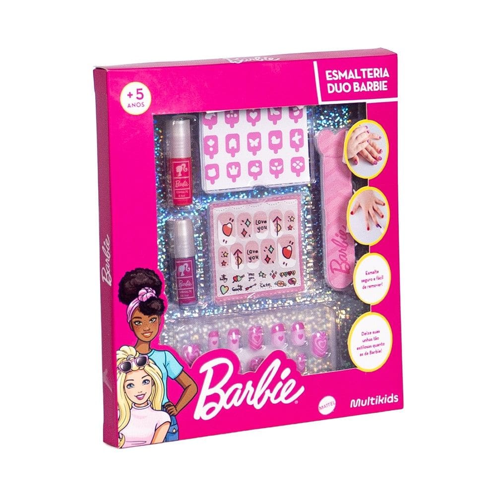 Esmalteria Duo Barbie Multikids - BR2422