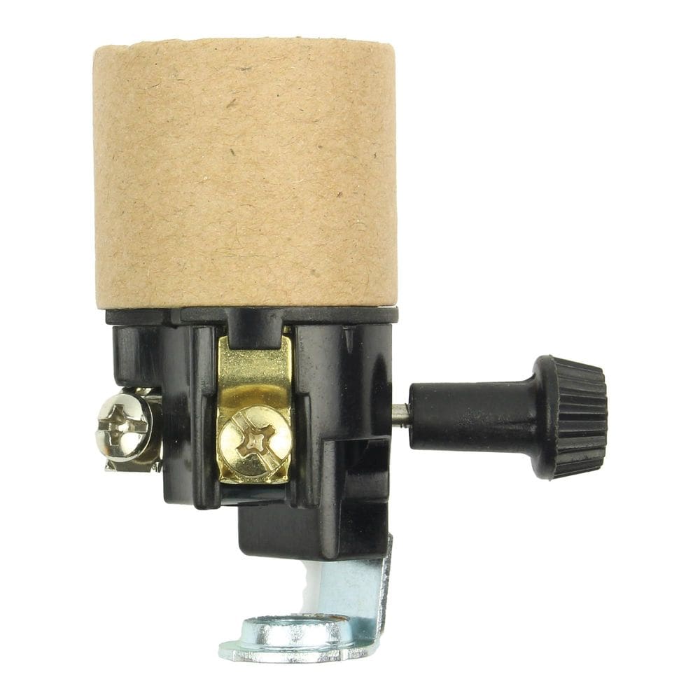 Acessório de iluminação doméstica Jandorf 60530 Phenolic On/Off Socket