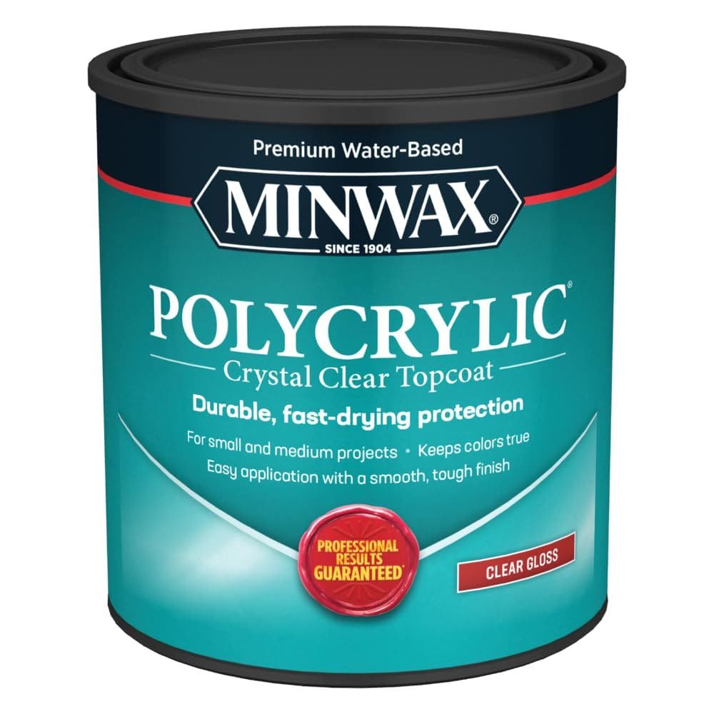Acabamento protetor policrílico à base de água Minwax 65555 946mL