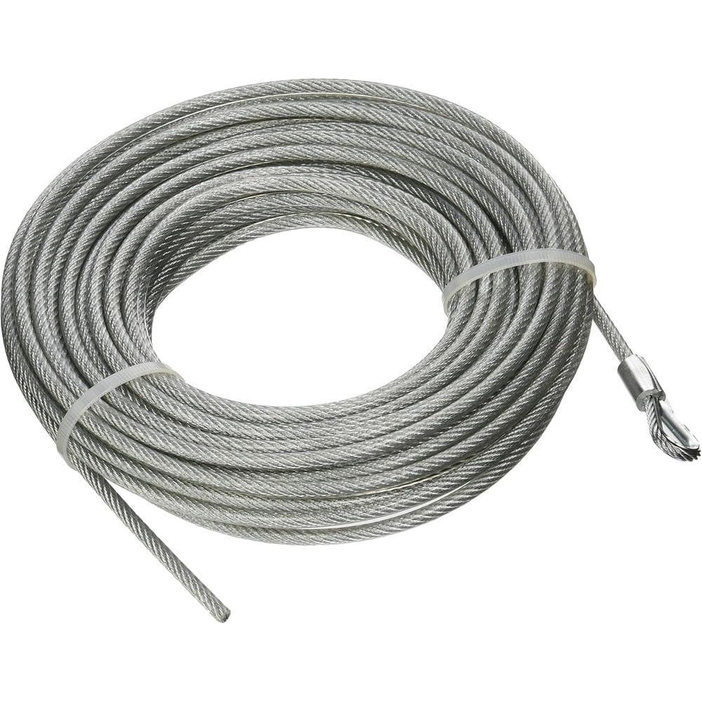 Cabo galvanizado revestido de vinil com amarração em rolo de 3,2 mm x 15 m
