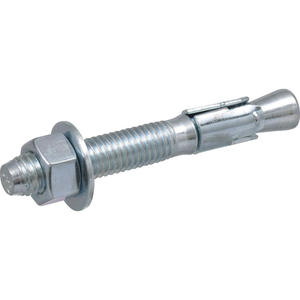 Pacote com 12 âncoras em cunha Bolt Hillman de 1/2” x 9,5 cm