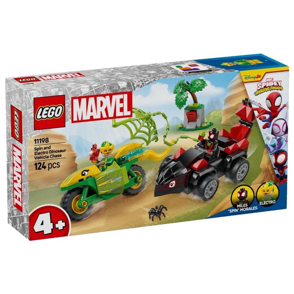 Bloco de montar - Perseguicao com veiculos de di LEGO DO BRASIL