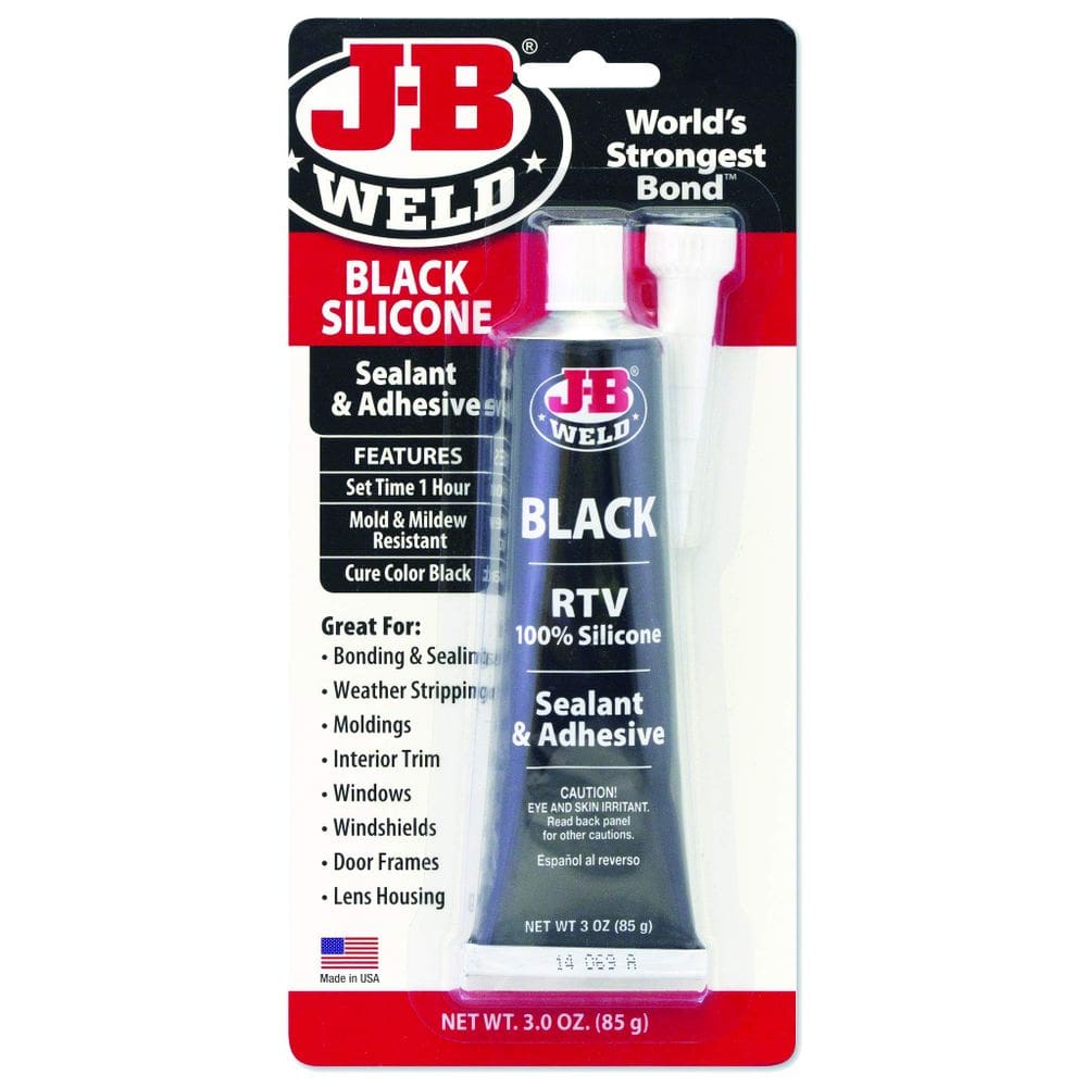 Selante J-B Weld 31319 Preto RTV Silicone 85g