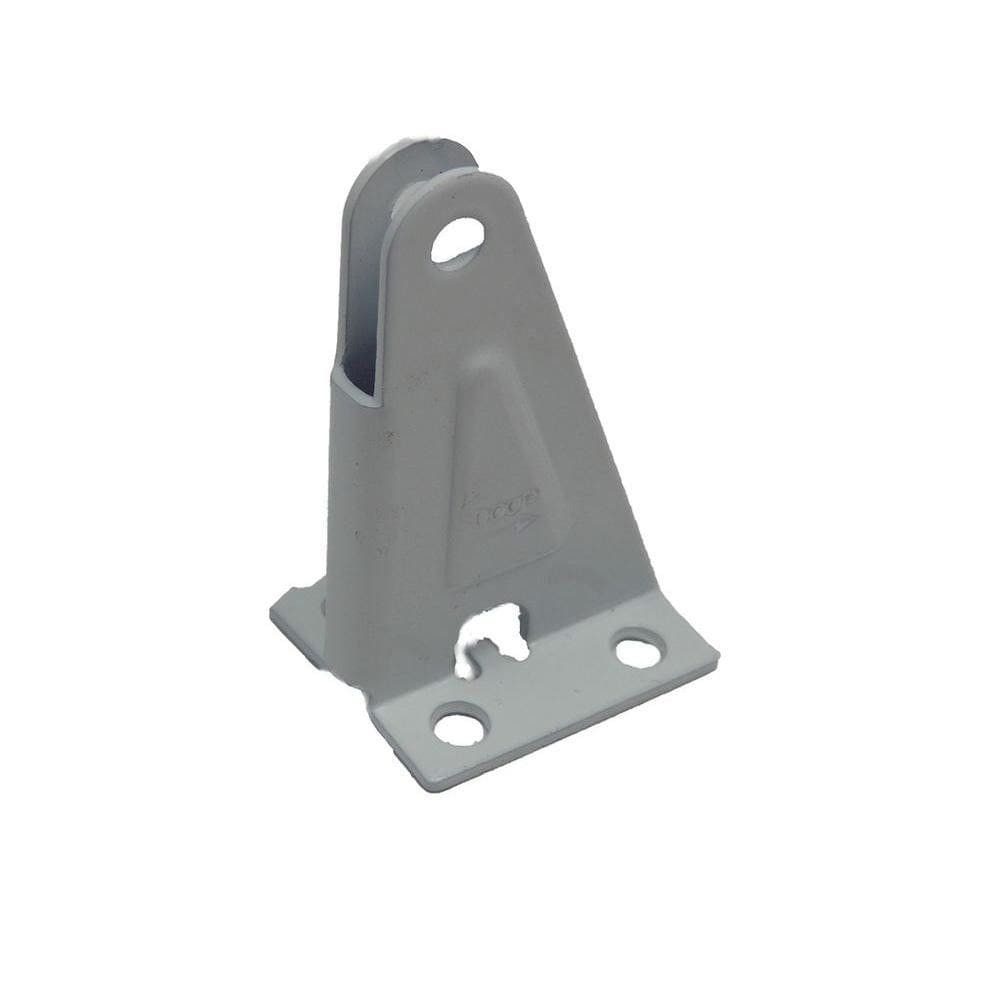 Suporte de batente de alumínio Barton Kramer para porta 398 branco