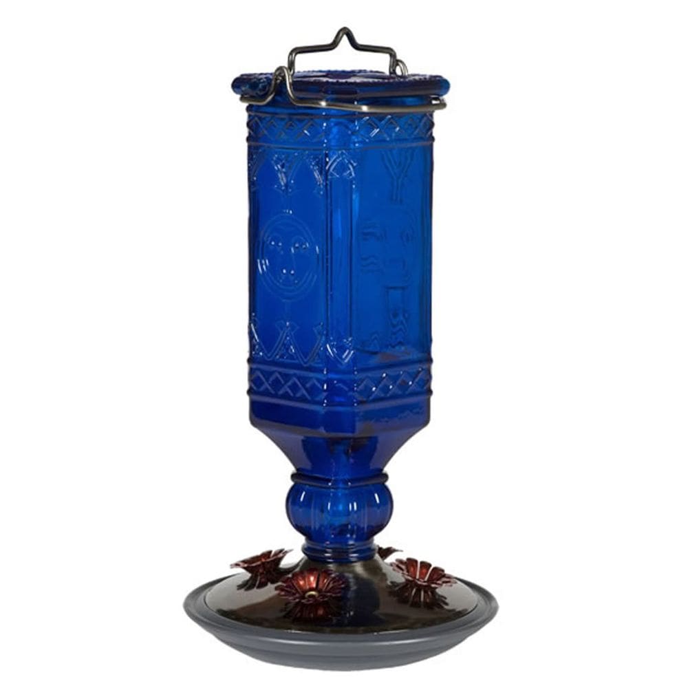 Comedouro para beija-flores Perky-Pet 8117-2 475 ml azul cobalto