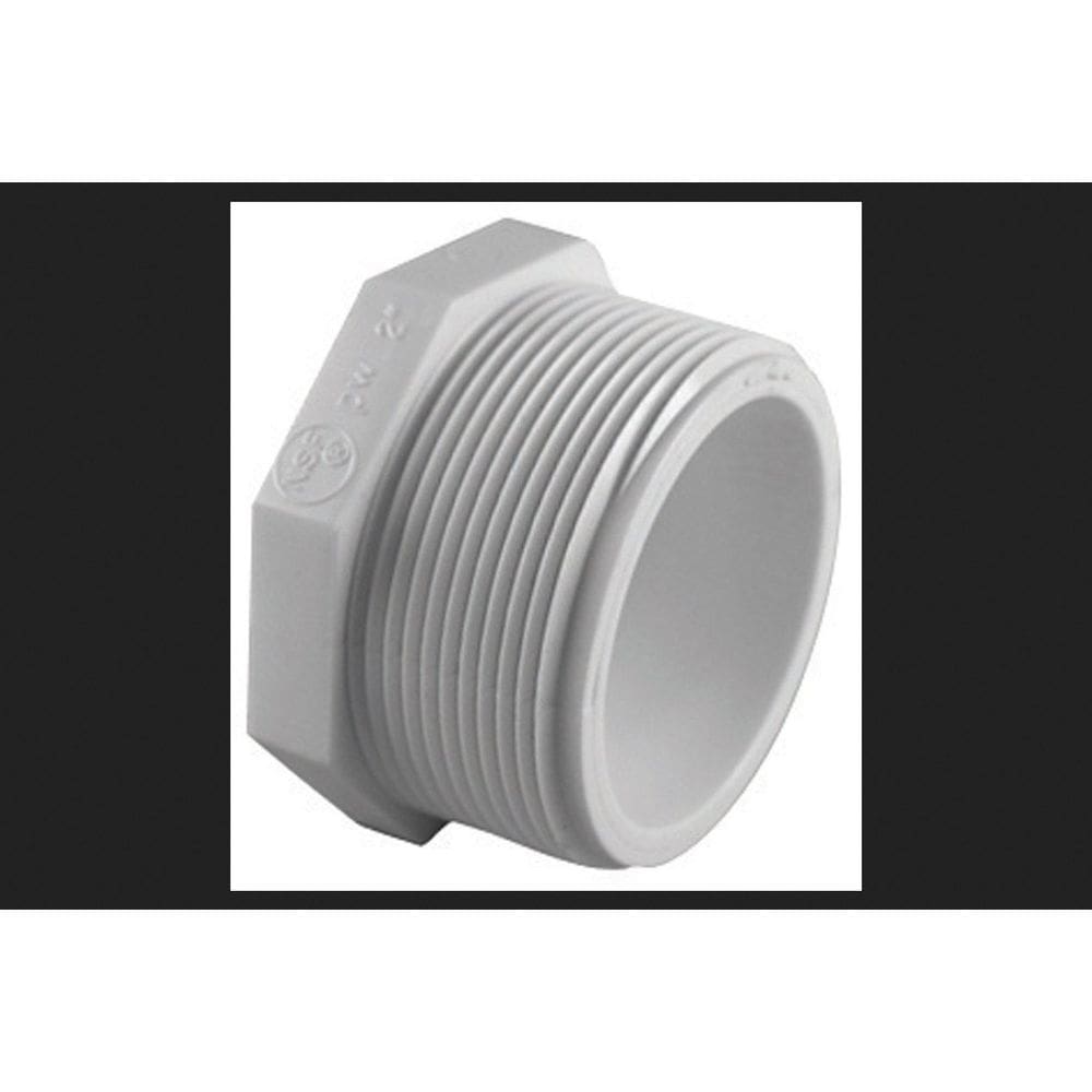 Plugue de rosca macho Charlotte Pipe 3” PVC Schedule 40