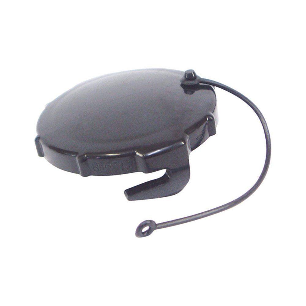 Hardware United States RV509B Tampa de plástico preta de 7,6 cm