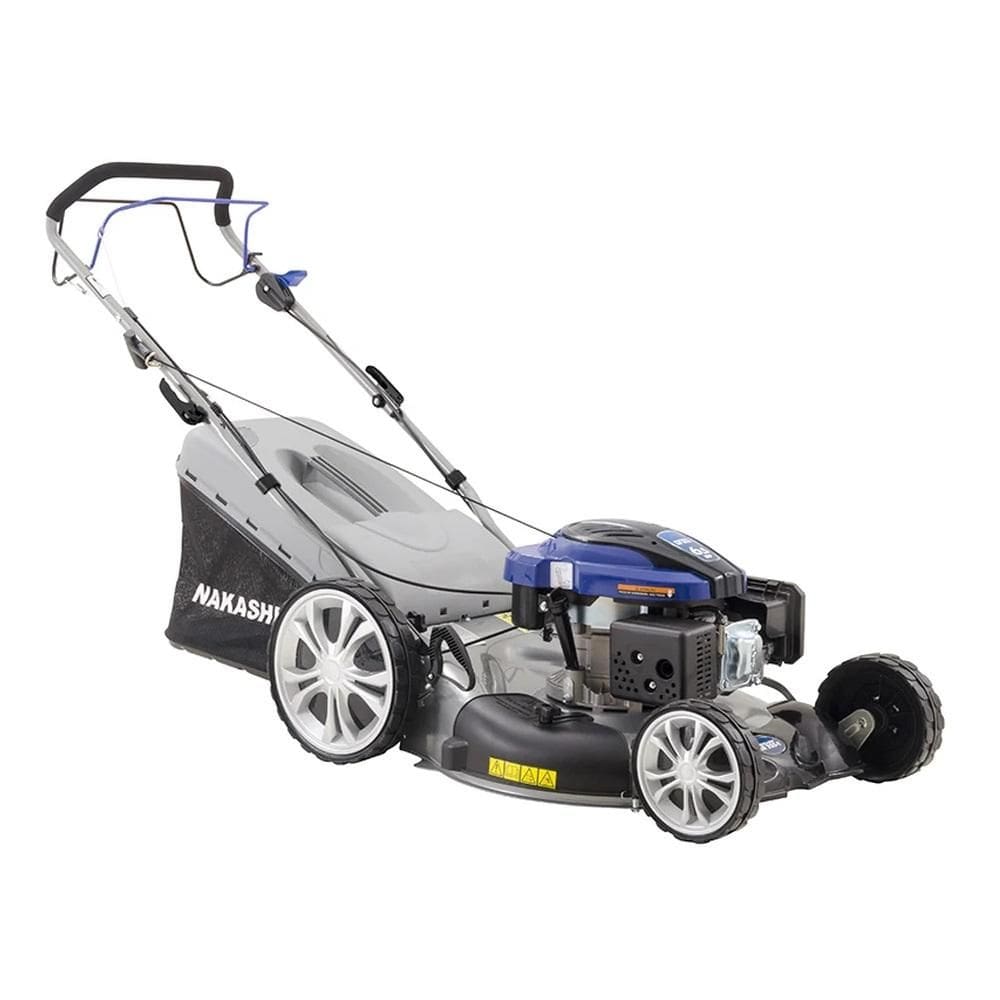 Cortador Grama Gasolina 6,5HP Nakashi LR 225-T Tracionado