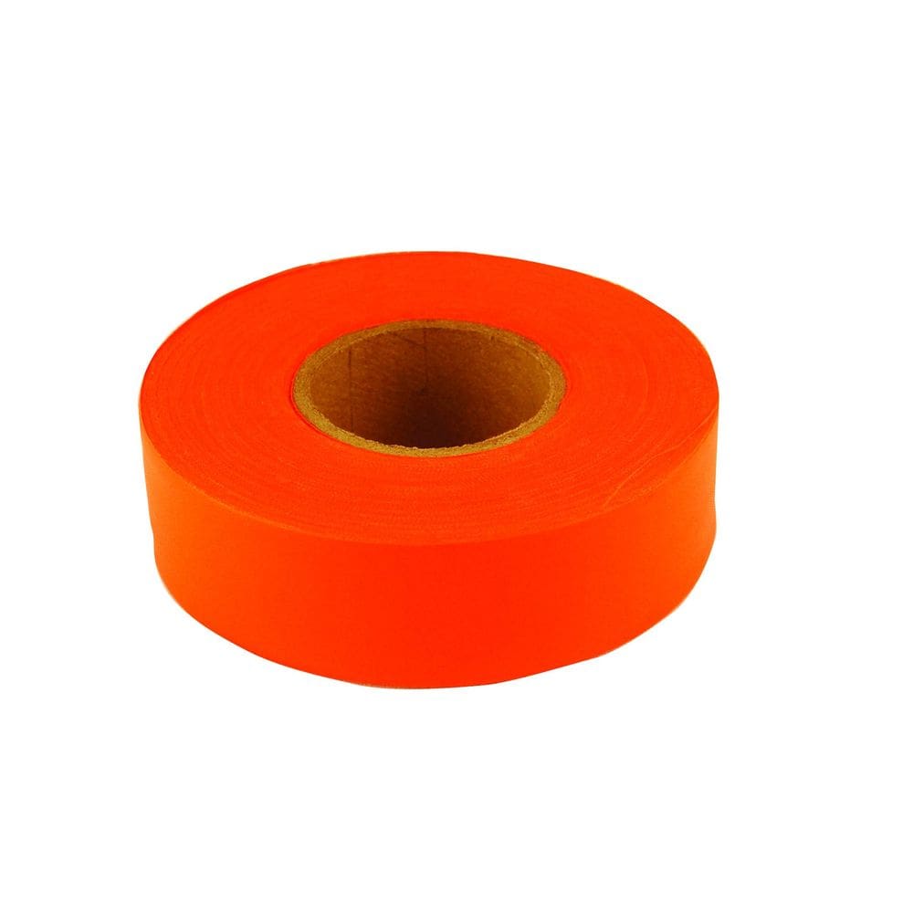 Fita de bandeira CH Hanson Subzero 46m x 3cm Laranja Fluorescente