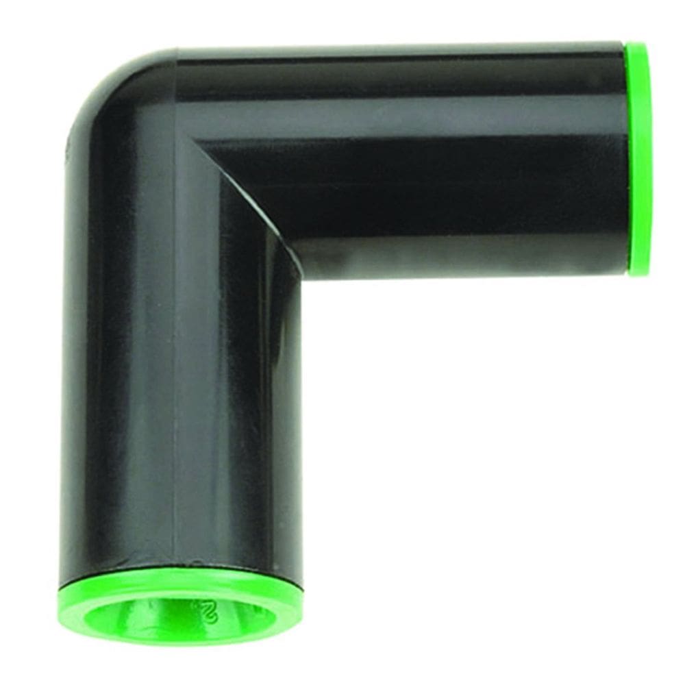 Cotovelo de compressão Raindrip R315CT, pacote com 2 unidades de 1/2 polegada
