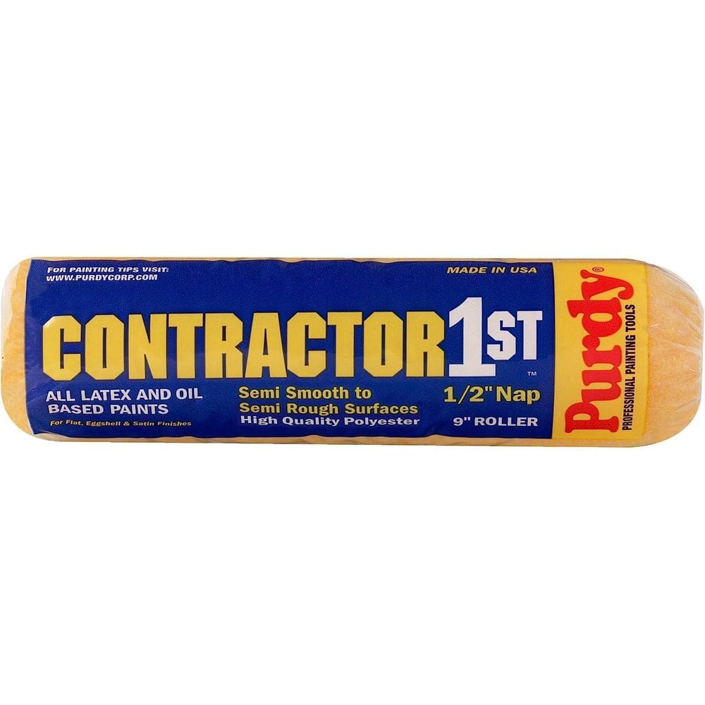 Tampa de rolo de pintura Purdy Contractor 1st 9” x 1,3 cm Nap